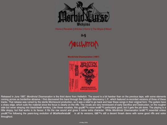 reviews/hellwitch screenshot