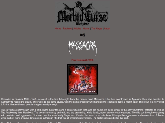 reviews/massacra screenshot