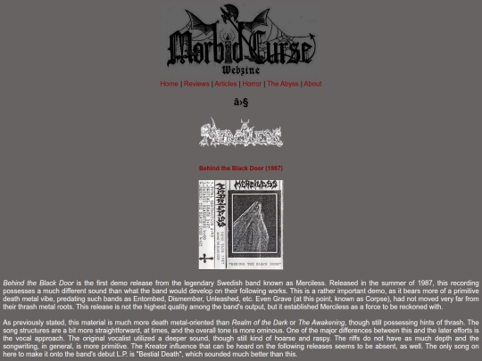 reviews/merciless screenshot