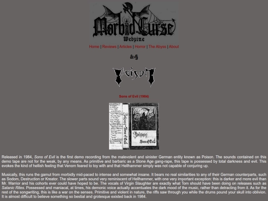 reviews/poison screenshot