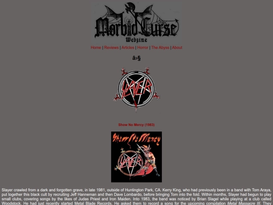 reviews/slayer screenshot