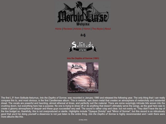 reviews/solitudeaeturnus screenshot