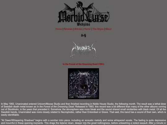 reviews/unanimated screenshot