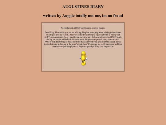 AuggiesDiary screenshot