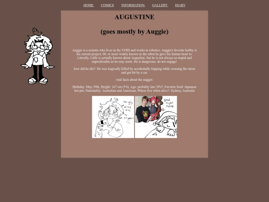 augiepage screenshot