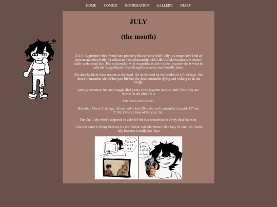 julypage screenshot