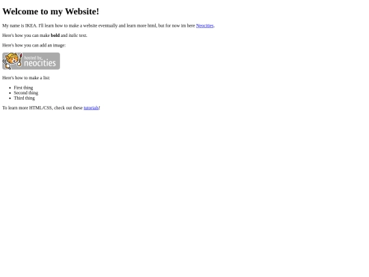 index screenshot