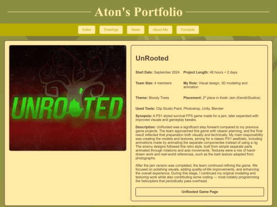 projects/unrooted screenshot