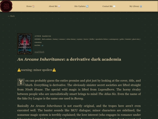 posts/reviews/anarcaneinheritance screenshot