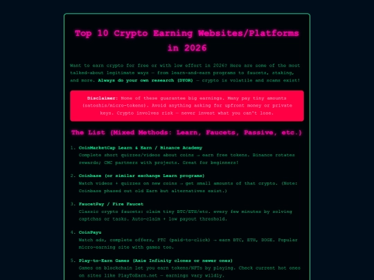 crypto-earn screenshot