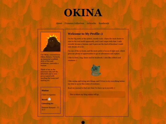 headmates/okina screenshot