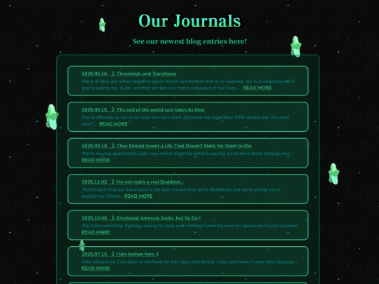 journals screenshot
