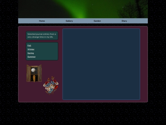 diary screenshot