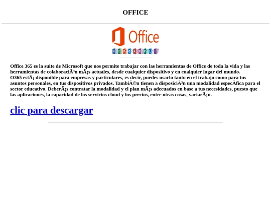 Office screenshot