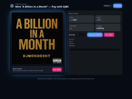 djbcnftdrop screenshot