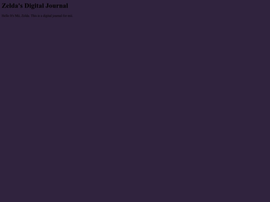Journal screenshot