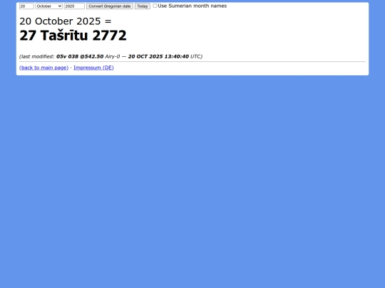 babcal screenshot