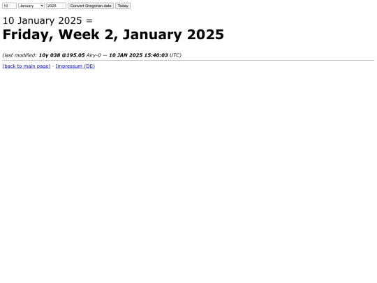 isocal-months screenshot