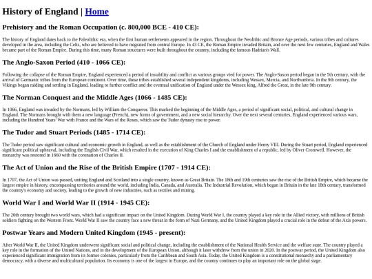England screenshot