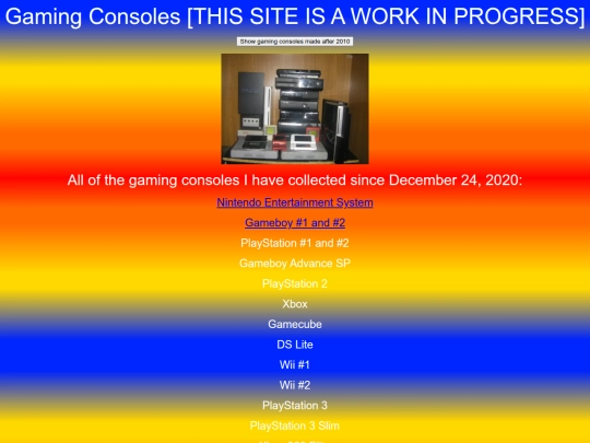 gameconsoles screenshot
