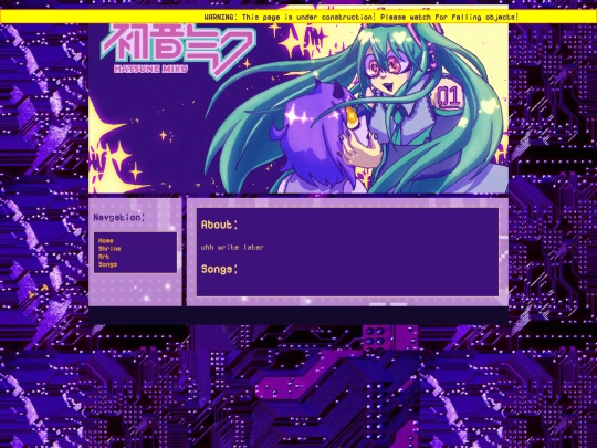 vocaloidSongs screenshot