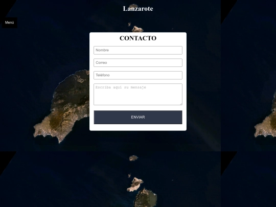 Proyecto Sitio WEB/contacto screenshot