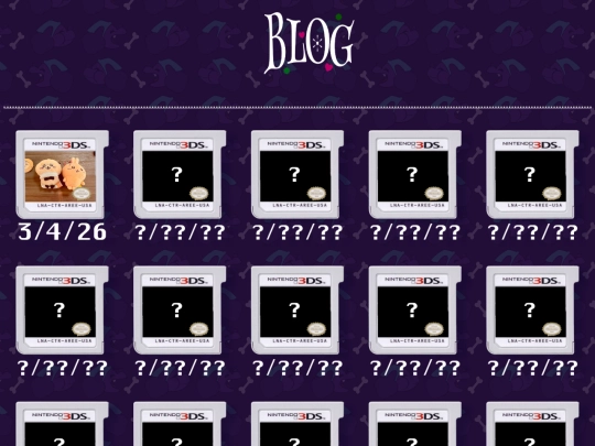 Blog screenshot
