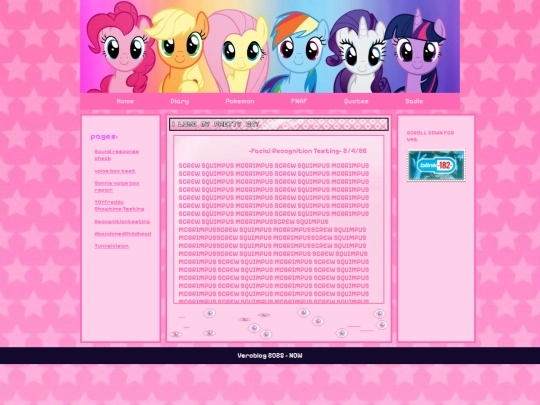 fnafentries/recognitiontesting screenshot