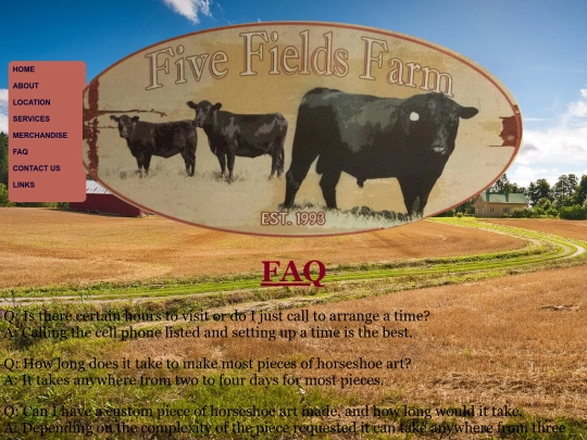 faq screenshot