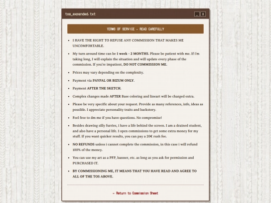tos screenshot