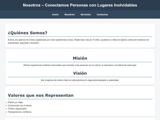 nosotros screenshot