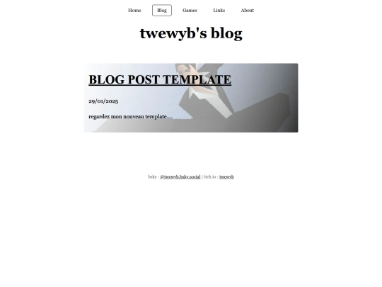 blog screenshot