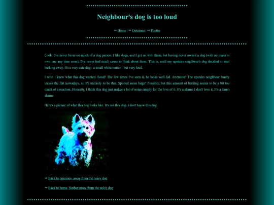 dog screenshot