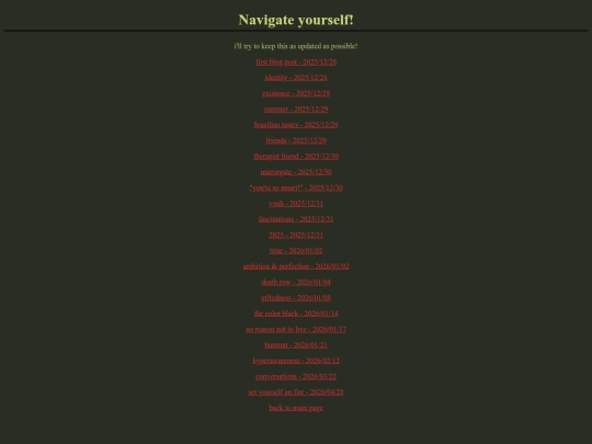 posts screenshot
