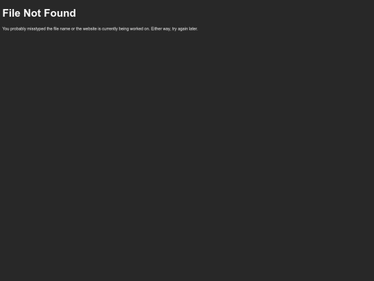 not_found screenshot