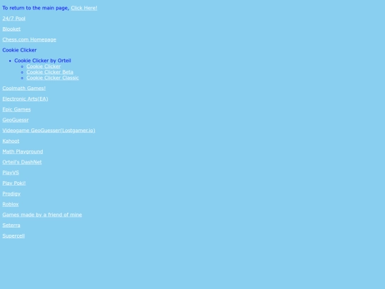 games screenshot