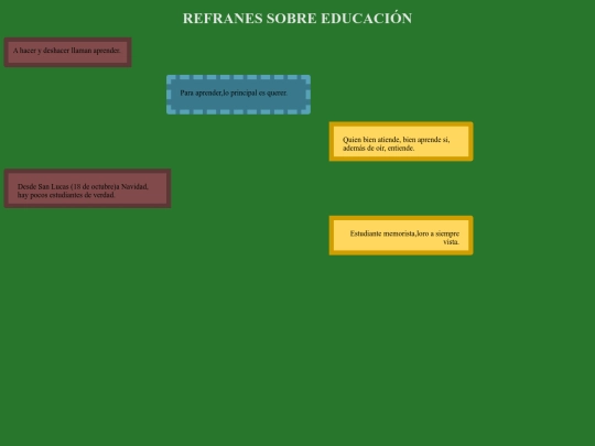 refranes screenshot
