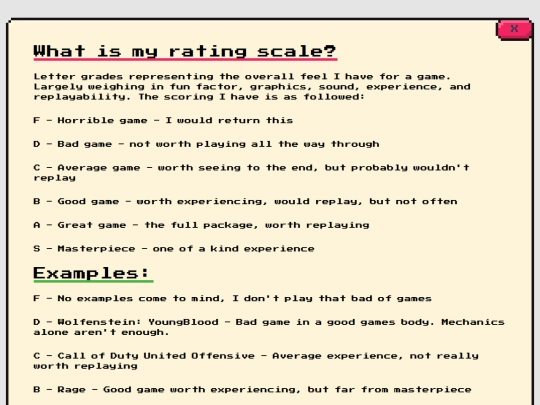 games/rules screenshot