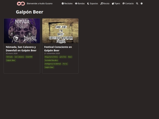 espacios/galpon-beer screenshot