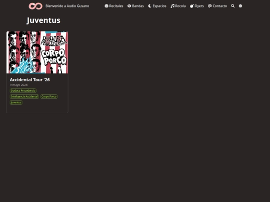 espacios/juventus screenshot