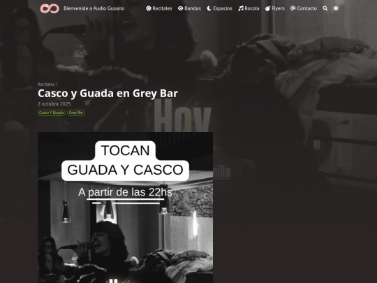 recitales/grey-bar/casco-guada screenshot