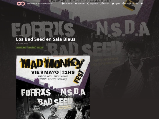 recitales/sala-biaus/bad-seed screenshot