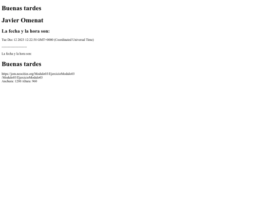 Modulo03/EjercicioModulo03 screenshot