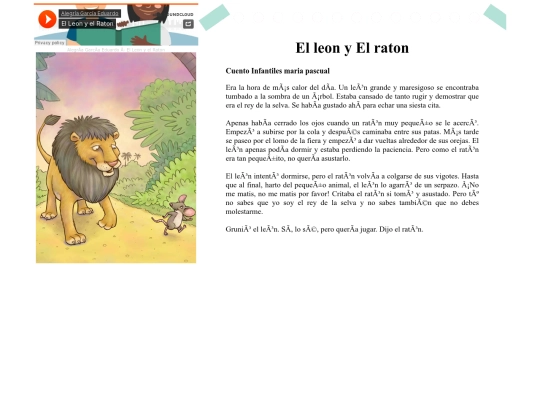 cuento3 screenshot