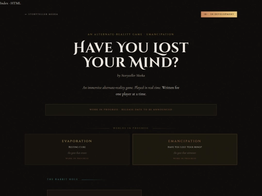 haveyoulostyourmind screenshot
