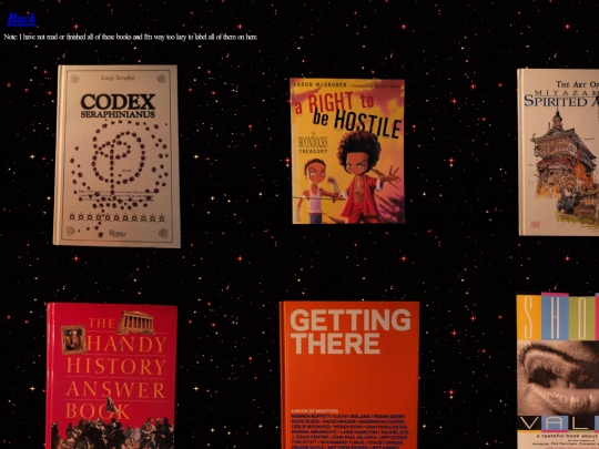 Bookshelf screenshot