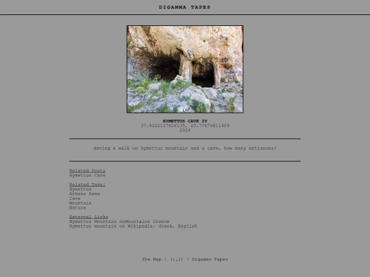 post/Hymettus Cave IV screenshot