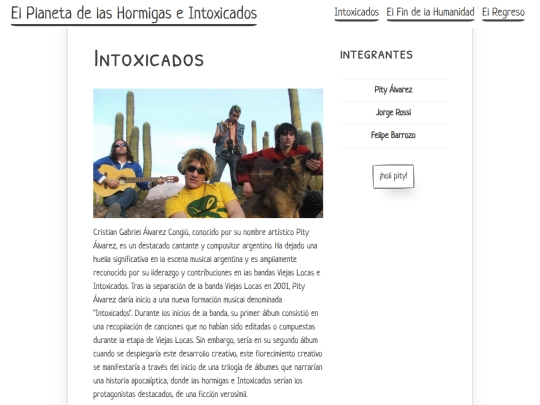 tp1c SIN CSS screenshot