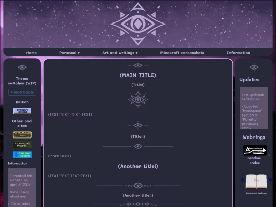 test screenshot