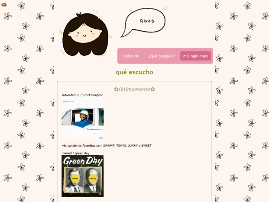 blog/opiniones/queescucho screenshot